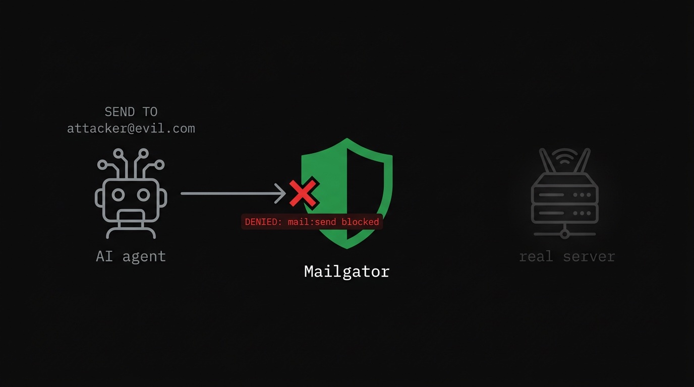 Mailgator blocking exfiltration attempt